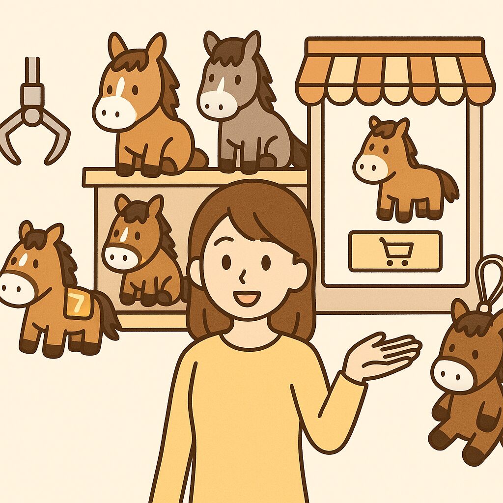 競馬ぬいぐるみどこで買える?販売場所は?